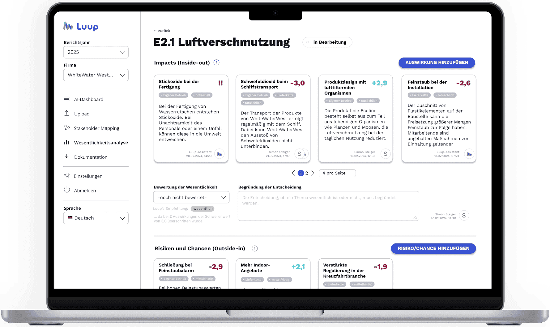 Hero image of the Luup Web App